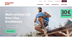 Desktop Screenshot of hanseaticbank.de